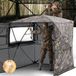 VEVOR Jachttent Jachthut voor 4-5 Personen met Draagtas Camouflage Tent Hert