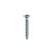 Houtschroef Mustad 97027 Panel-Vit Chromiting platte kop, mm:4,0x90, 200 stuks
