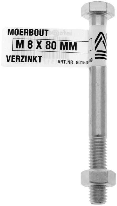 Deltafix Moerbout M6x60 Verz