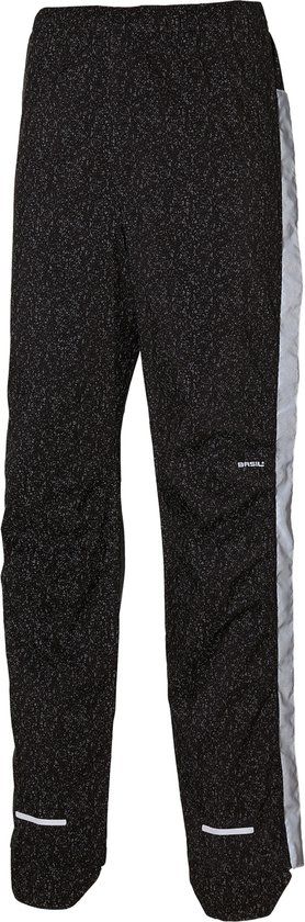 Basil Skane HiVis Regenbroek - Dames - Zwart - Maat S