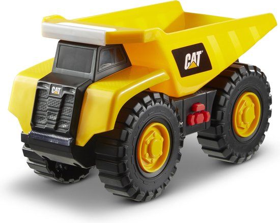 Cat Tough Machines Dump Truck - Geel/Zwart - Batterij - 3+ jaar