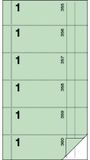 Sigel bonboek BO075, 105 × 200 mm, 2 × 60 vel, blauw