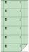 Sigel bonboek BO075, 105 × 200 mm, 2 × 60 vel, blauw