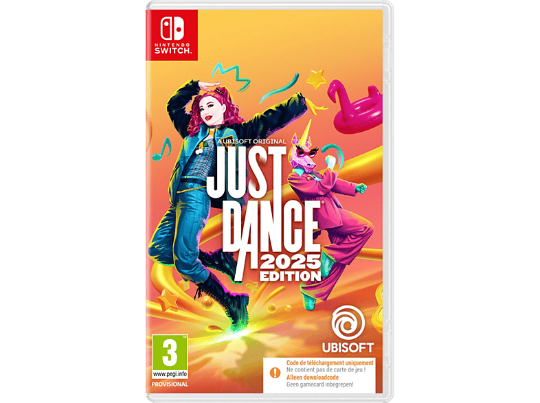 Ubisoft Just Dance 2025 Edition - Nintendo Switch - Code in a box