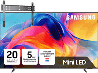 Samsung Ue85m70h Ultra Hd 4k Mini-led 85" (2026) + Vogels Vaste Tv-beugel 40"-110" Max 100kg Zwart Tv Bundle