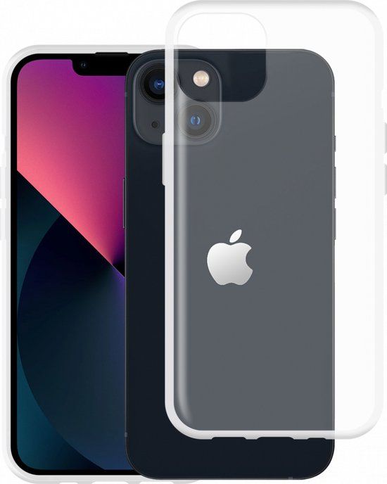 Just in Case Soft TPU Case hoesje geschikt voor iPhone 13 - transparant