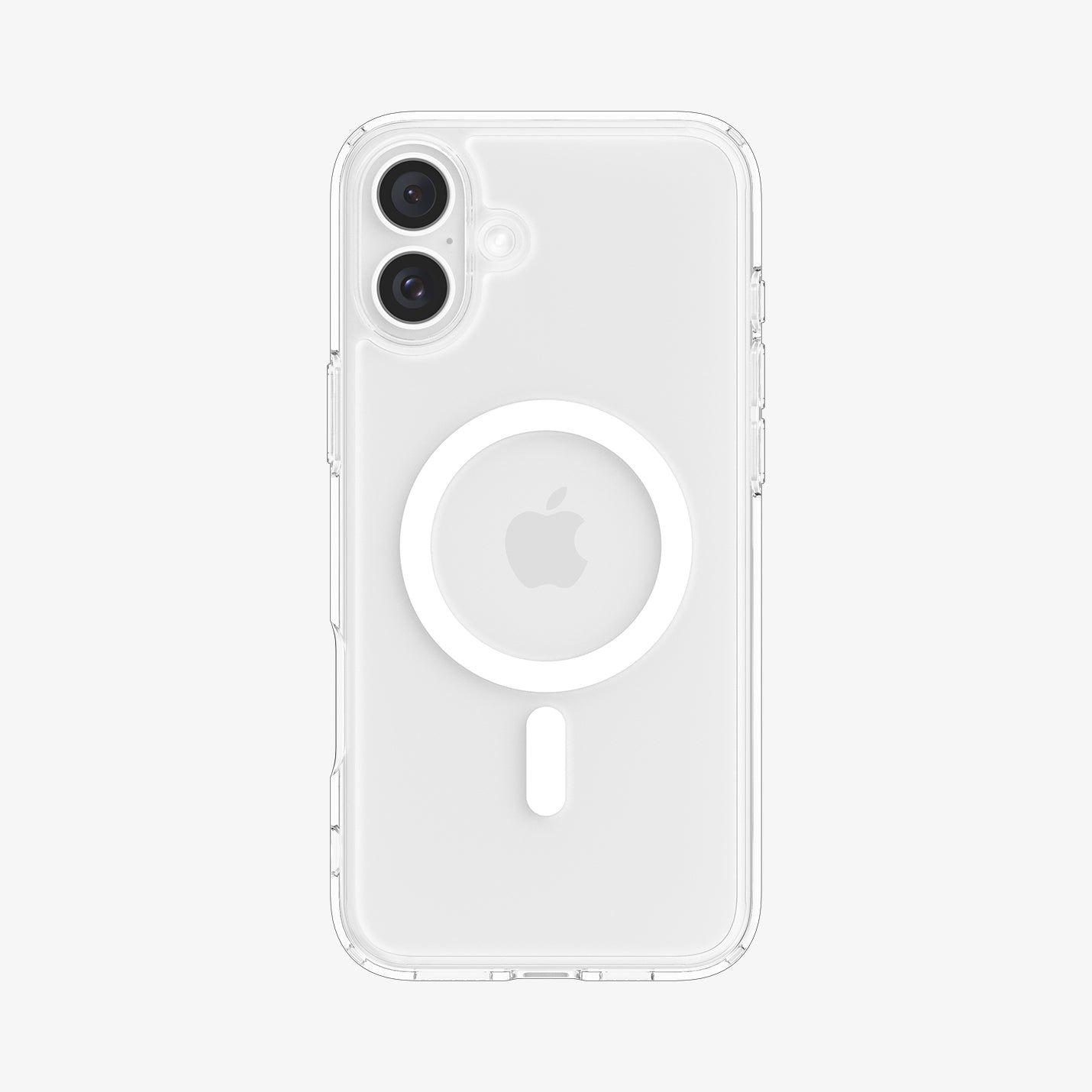 Spigen Ultra Hybrid MagFit Case for Apple iPhone 16 - Transparent/White