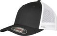 Urban Classics Trucker Recycled Mesh Flexfit pet S/M Zwart/Wit
