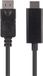 Lanberg DisplayPort naar HDMI Kabel - 3m - Zwart - 1080p