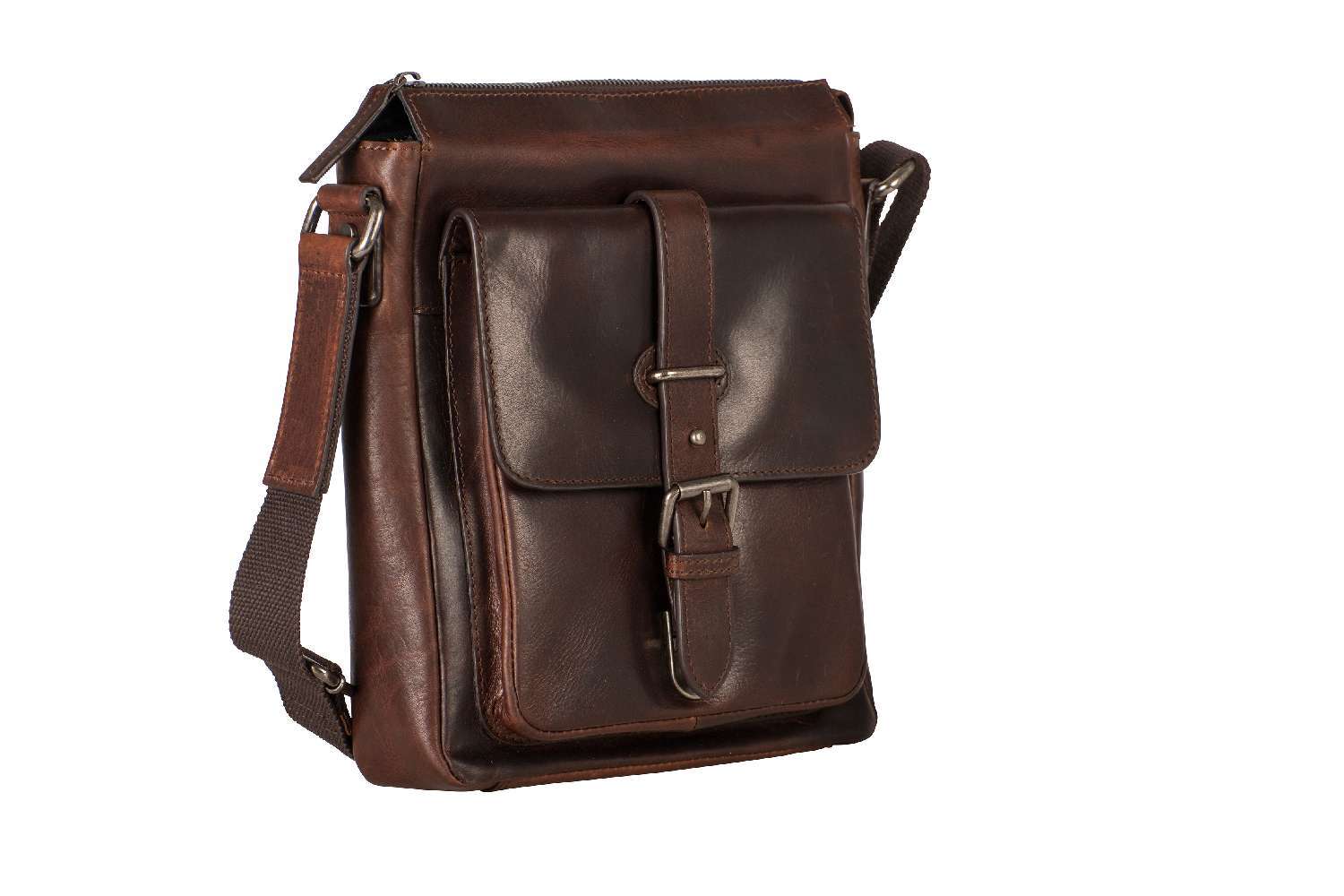 Leonhard Heyden Roma Shoulder Bag XS brown