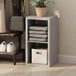 Furinno Kubieke open rug multifunctionele kleding en kast opslag organizer plank, 2-kubus, lichtgrijs