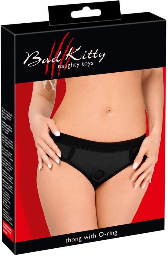BAD Kitty Dames Slip L Zwart