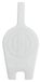 SEAC Outil pour le changement de fenêtres avec masque de plongée, Italia, One, Extreme, Fox, Unisexe, Blanc, Standard