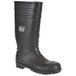Portwest FW94 Klassieke Werkkleding Veiligheidslaars Waterdicht Antislip | Zwart, 36, S4 EN ISO 20345, EN 13832-3, CE gecertificeerd, Unisex, PVC/Nitril, Benzine en Olie Bestendige Loopzool, Bouw