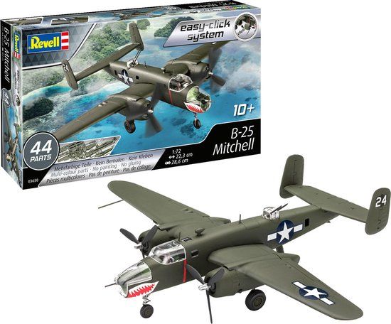 Revell 1:72 B-25 Mitchell - Plastic Model Kit - 03650
