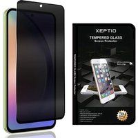 XEPTIO Protection d'écran vitre espion pour Samsung Galaxy A55 5G en Verre trempé