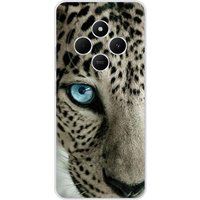 Xiaomi Bedrukt siliconen hoesje compatibel met Redmi 14C 4G Oeil de leopard
