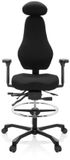 HJH OFFICE RESISTIO WORK Bureaustoel - Noir