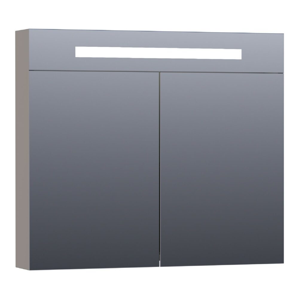 Tapo Double Face spiegelkast 80 mat taupe