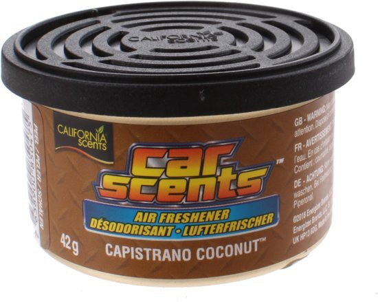 California Scents Luchtverfrisser Blik Capistrano Coco 42 Gram