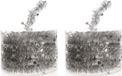 Decoris Kerstslinger - 2 stuks - zilver - 700 cm