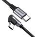 Ugreen 50125 USB-kabel USB 2.0 2 m USB C 60 W Zwart