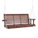 VEVOR Houten Verandaschommel Bruin