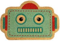 Fisura Doormat Robot Blauw PVC 40 cm