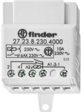 Finder 27.25.8.230.4000 Stroomstootschakelaar Inbouw 2x NO 230 V/AC 10 A 2300 VA