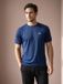 Sjeng Sport BAS T-shirt Hommes - T-shirt de tennis Hommes - Pelikan Ink - Taille S