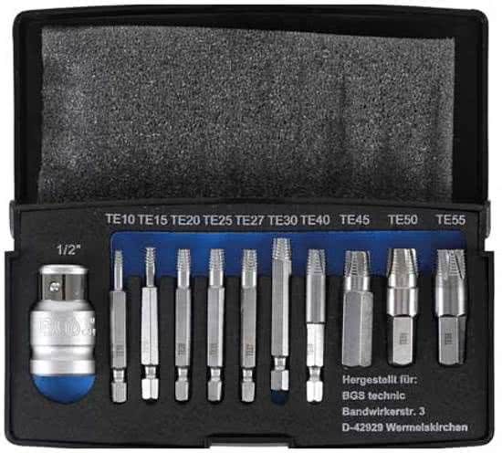 BGS Bout verwijder set Torx 11 delig T10-T55 9170
