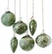 LOBERON Kerstversiering set van 6 Silverhill antiekgroen