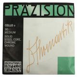 Thomastik Einzelsaite für Cello 4/4 Präzision - A-Saite Vollstahlkern, Chroom umsponnen, mittel