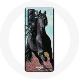 Maniacase Etui voor Vivo Y72 Het zwarte paard