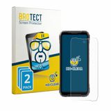 BROTECT - Screenprotector voor Blackview Rock 5 - Folie Beschermfolie transparant 2 Stuks