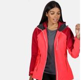 Regatta - Women's Highton Stretch Waterproof Hooded Walking Jacket - Jas - Vrouwen - Maat 46 - Roze