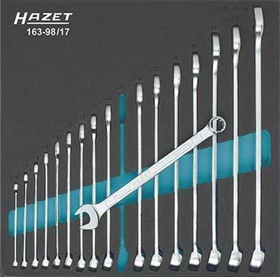 HAZET 163-98/17 Ringsteeksleutels - Gereedschapsmodule - 163-98/17