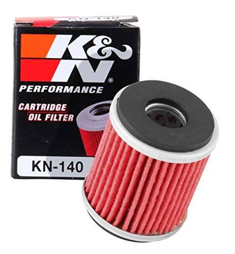 K&N Powersports Oliefilter - Filterpatroon 38x46mm compatibel met Yamaha, Gas Gas, Husqvarna, Fantic (KN-140)