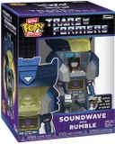 Funko Bitty Bop Bitty Bot - Transformers Soundwave With Rumble