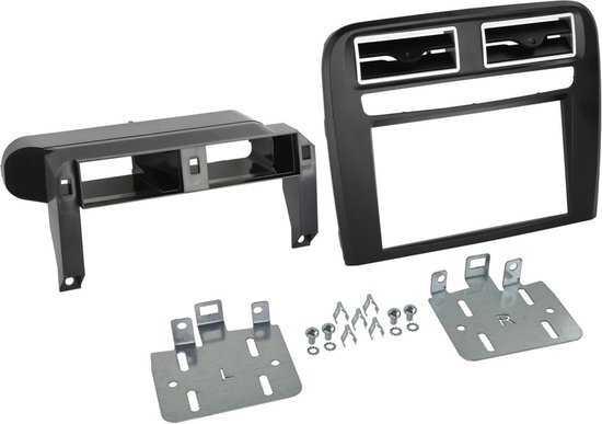 ACV 2-DIN Paneel Fiat Grande Punto 2005-2010 Kleur: Zwart