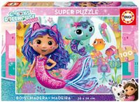 Educa Gabby's Dollhouse Puzzle 100 pièces Rose Enfants