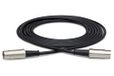 Hosa MID-510, Pro MIDI kabel, serviceable 5-pins DIN naar Same, 10 ft