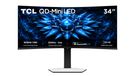 TCL 34C2A QD Mini LED Moniteur de jeu - 34 pouces UWQHD 3440x1440 MiniLED