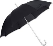 Samsonite Alu Drop S Stick Manual Auto Open Black zwart