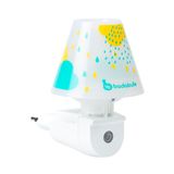 Badabulle B015011 Nachtlampje Stopcontact Wit, Blauw 3W
