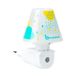 Badabulle B015011 Nachtlampje Stopcontact Wit, Blauw 3W