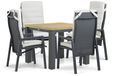 Lifestyle Garden Furniture Lifestyle Vivaro/Veneto 90x90 cm dining tuinset 5-delig