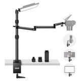 NEEWER TL253A+MH022 Telescopische cameratafelhouder