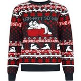 Simon's Cat Karton Dames Christmas jumper - meerkleurig - S