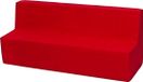Fauteuil enfant rouge 50 x 120 x 40 cm